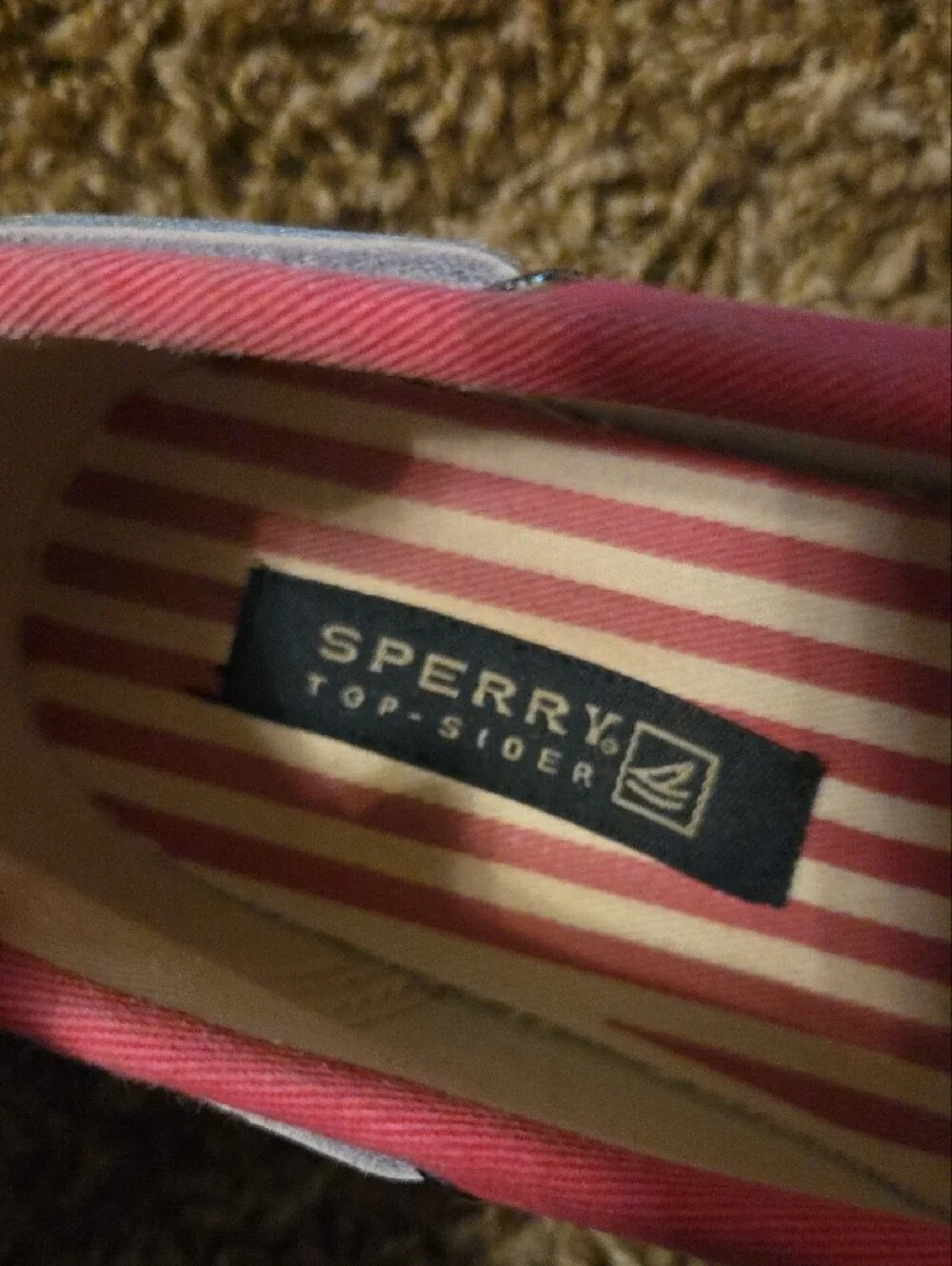 Sperry Top Sider Pink Plaid Kids Moccasins